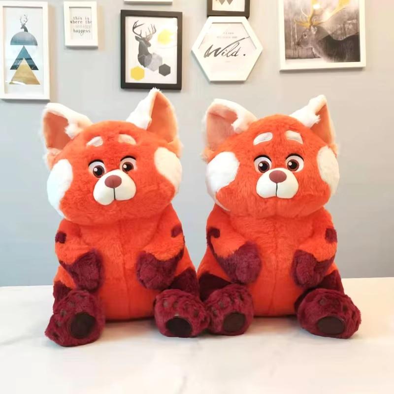 Серия Disney «Я краснею» Маленький Процион Лотор Плюшевые игрушки Мультяшные Милые Мягкая Подушка Декор комнаты Аниме Фигурка Подарок на день рождения