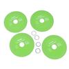 4 шт. Диски для резки стекла Тонкое пильное полотно Колесо для керамики Нефрит Винная бутылка Диаметр 10 см