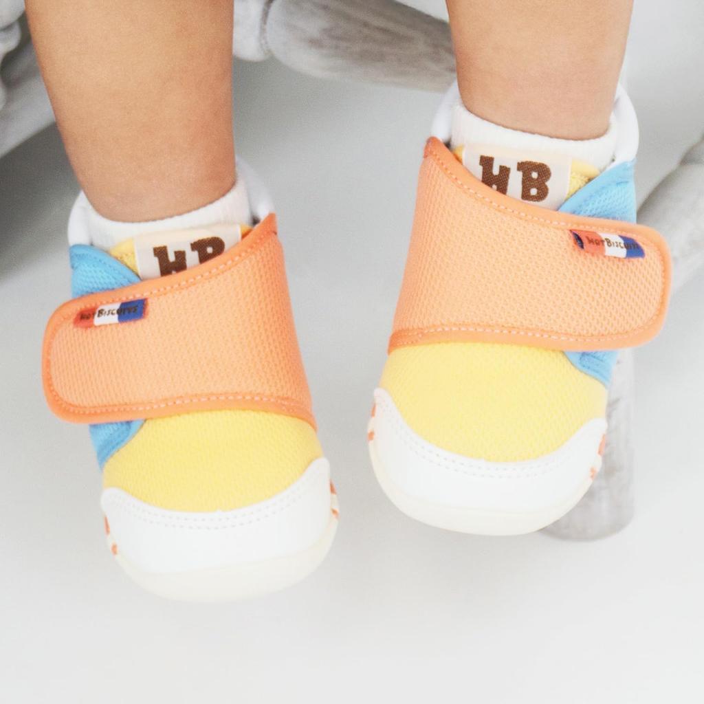MIKIHOUSE HOT BISCUITS Первая детская обувь для мальчиков и девочек, детская одежда, многоцветная, 13 см, 70-9324-140