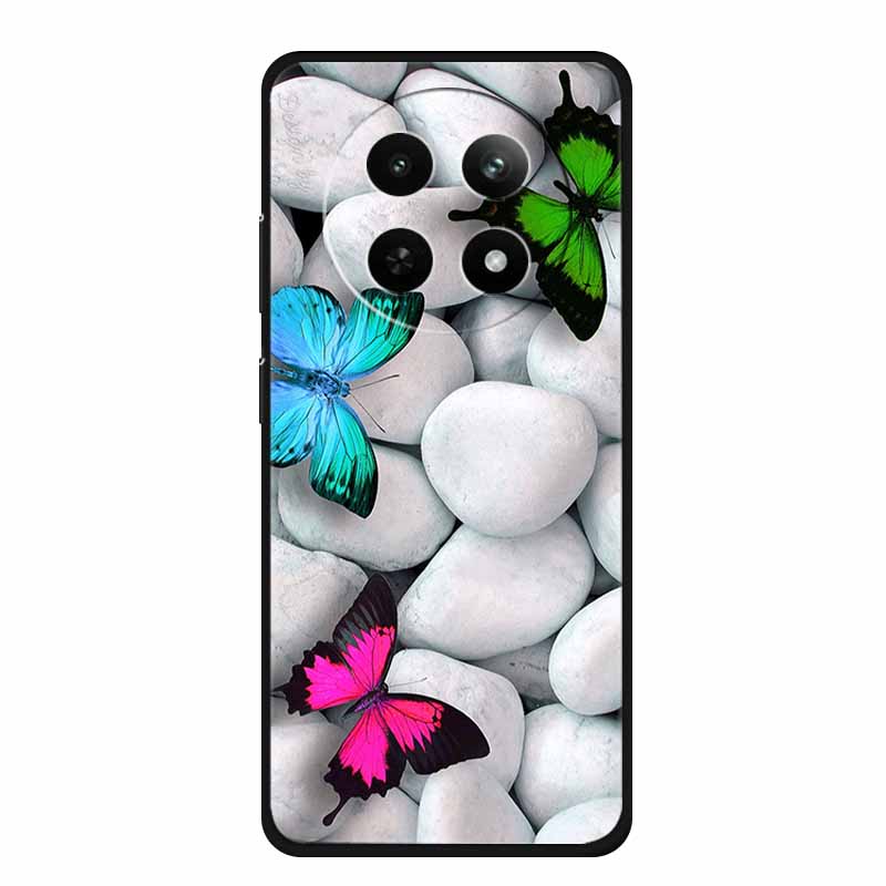 Чехол для Realme 13+ Роскошные мягкие силиконовые чехлы из ТПУ для OPPO Realme 13 Plus 5G Realme13+ Ударопрочный защитный чехол Fundas