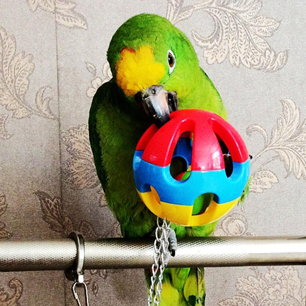 Pet Supplies Parakeet Hanging Swing Bite Toy Chew Toys Bird Parrot Chew Ball Budgie Cockatiel Cage