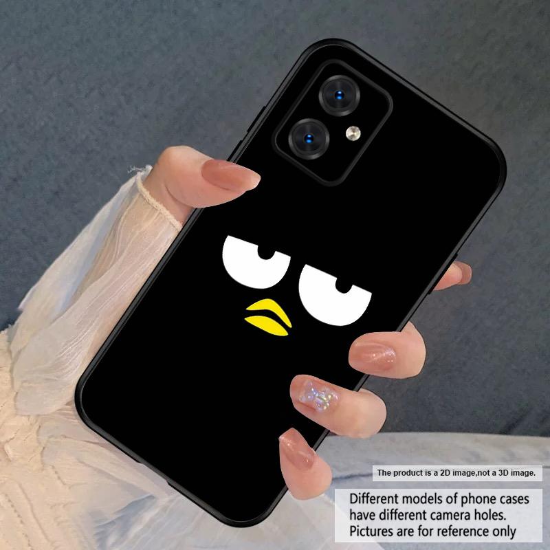 Два белых круглых глаза Для Motorola Moto G04 14 15 24 34 35 54 55 75 84 85 Edge 40 50 Fusion 60 Fusion силиконовый мягкий чехол для телефона