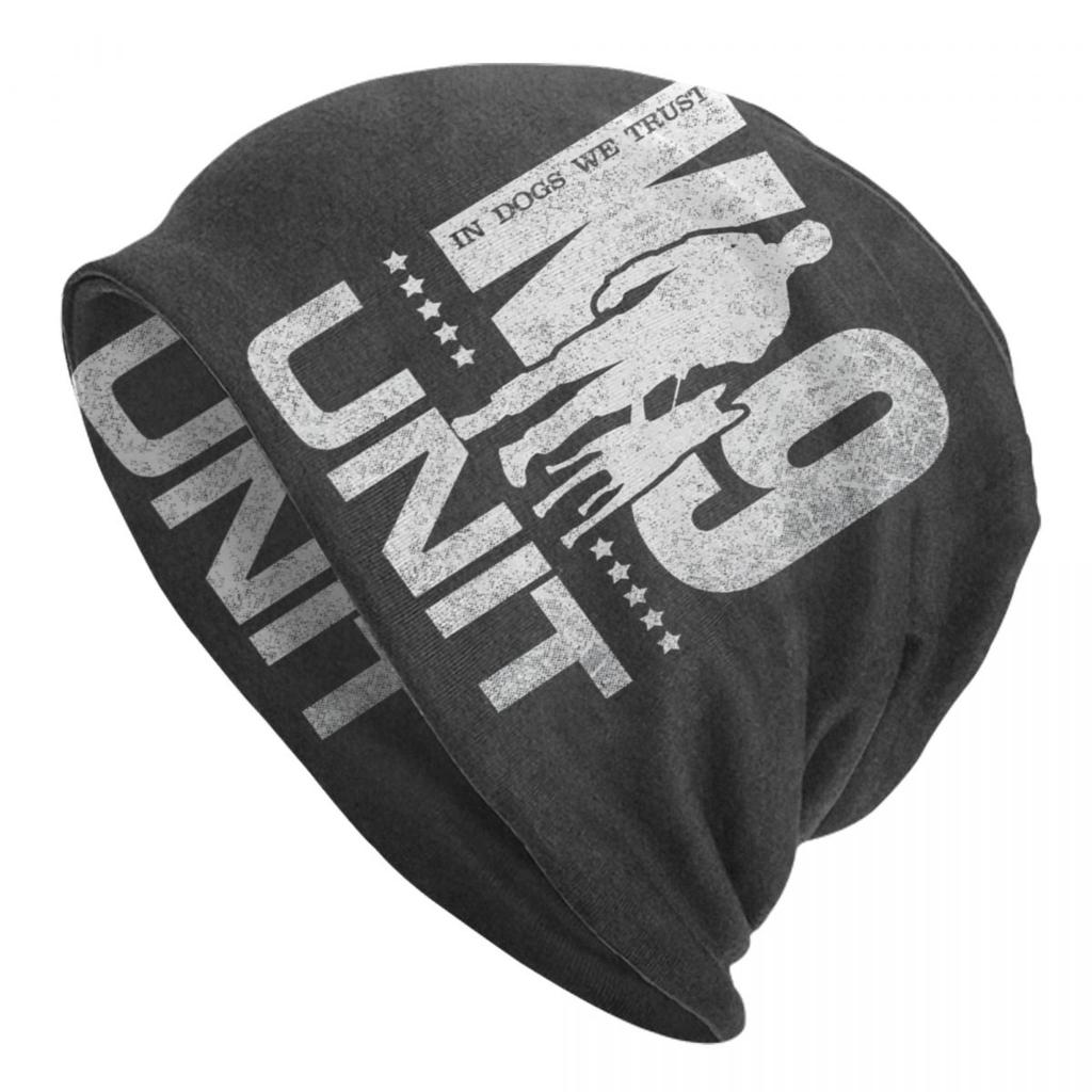 K9 Handler Dog Skullies шапки шапки для унисекс женщин унисекс модная зимняя теплая вязаная шапка для взрослых бельгийский малинуа капот шапки