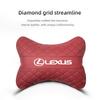 AIT1 Car Seat Head Support Cushion Lumbar Pillow Interior Accessories For Lexus F SPORT LBX NX RX 350h 450h ES UX 300e GS GX IS LS LX