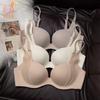 Women Thin Comfortable No-wire Bra To Collect Breasts and Prevent Sagging Seamless Bra Push-up Bra Underwear