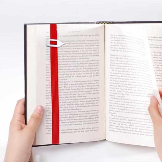 Эластичные закладки, металлический указатель, локатор для чтения, закладки, бесплатный локатор, закладки, практичный инструмент