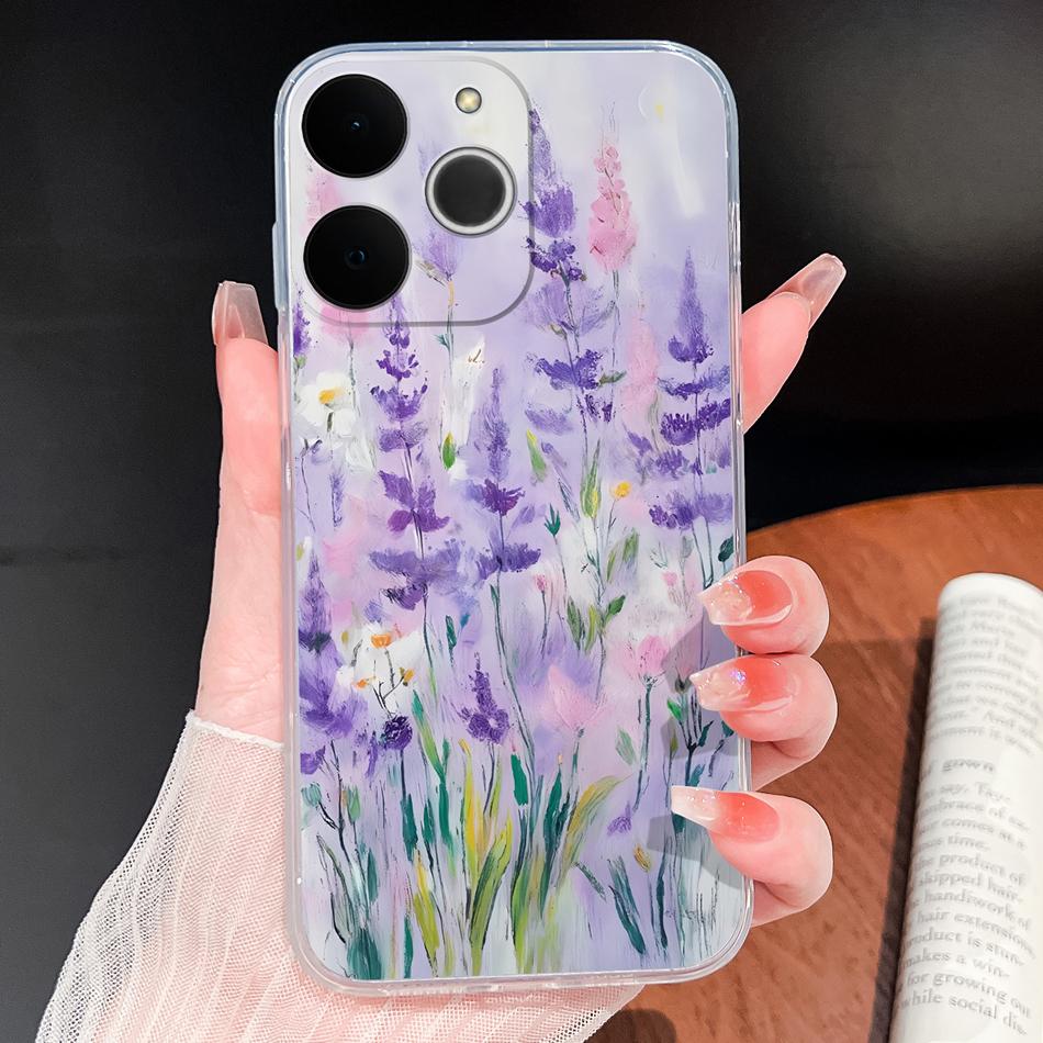 Для Oppo Realme Note 70 70T 80 4G Чехол Синий Океан Для Realme Note70 T 80 Мягкий Прозрачный Силикон Противоударный Легкий Задние Крышки