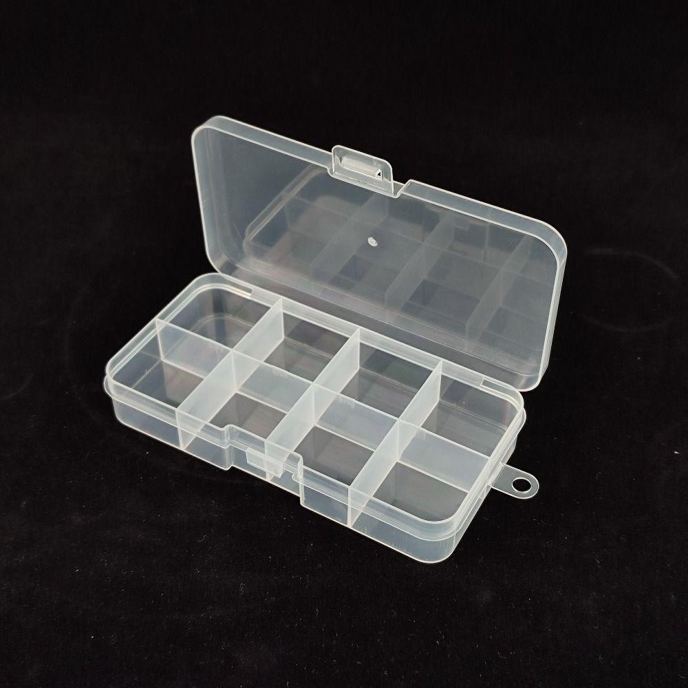 Plastic Transparent Storage Box Square Small Items Case New Sundries Organizer Packing Boxes