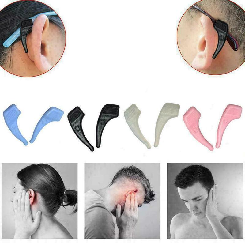 Фиксаторы для очков Силиконовый противоскользящий круглый чехол для очков