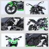 1/12 KAWASAKI Ninja 400 игрушечный мотоцикл миниатюрная литая металлическая модель 1:12 супер спортивных звуковых и световых коллекций в подарок для мальчика