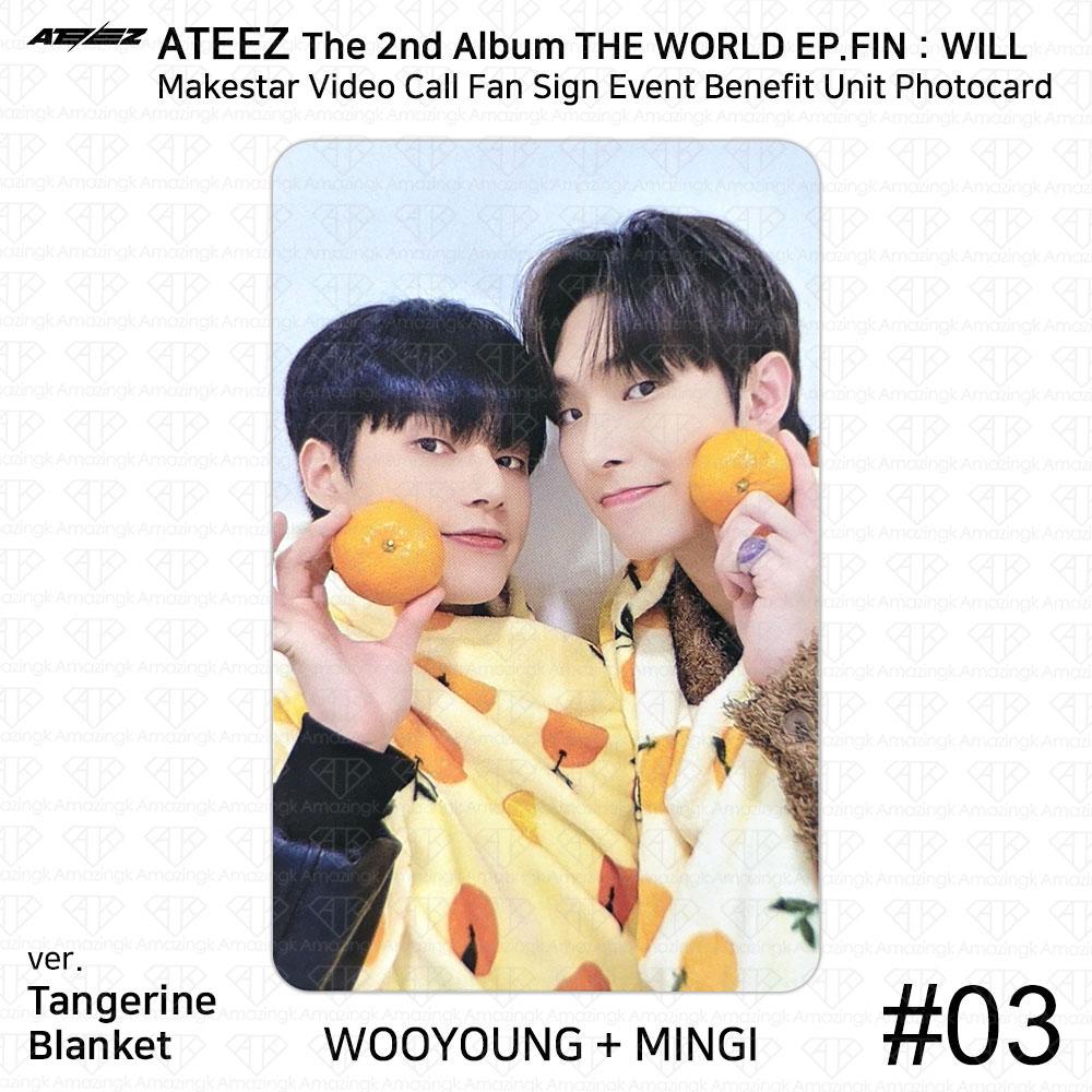 ATEEZ THE WORLD EP.FIN СДЕЛАЕТ видеозвонок Star, подпись фанатов, фотокарточку с выгодой для мероприятия