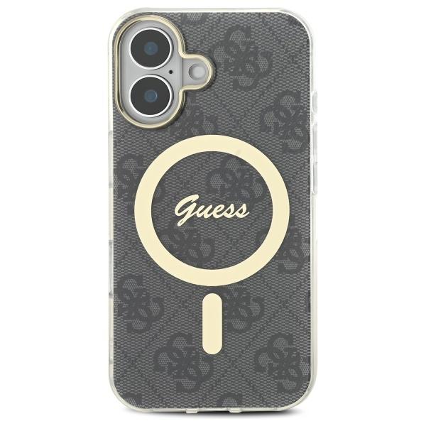 Guess Guhmp16Mh4Stk Iphone 16 Plus 6.7  Czarny/Black Hardcase Iml 4G Magsafe