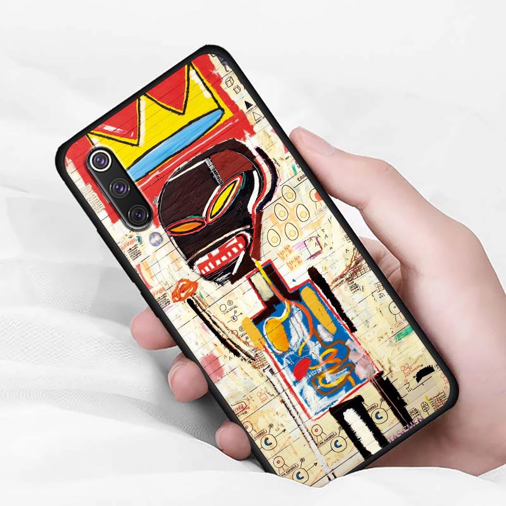 Чехол Jean Michel Basquiat Art Graffiti Comics для Xiaomi Note 10 Lite Pro, чехол для Xiaomi Mi 10s 10t 10 9t 9se 9 8 CC9 Lite Pro 
