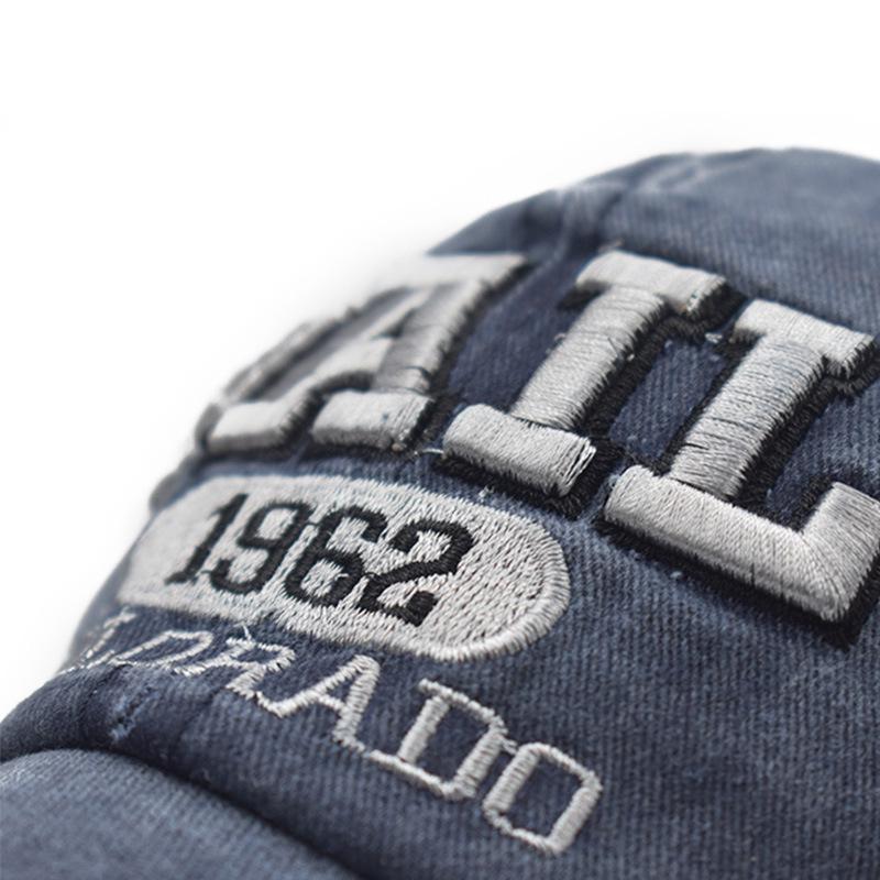 Новая хлопковая бейсболка 1962 года с вышивкой, корейская версия, шляпа от солнца, летняя мужская кепка