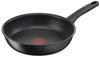 Tefal Frying Pan 26cm IH Gas Fire Free of Harmful Substances Such As and Hard Titanium Unlimited Frying Black G26505 Compatible, PFOA, Non-stick
