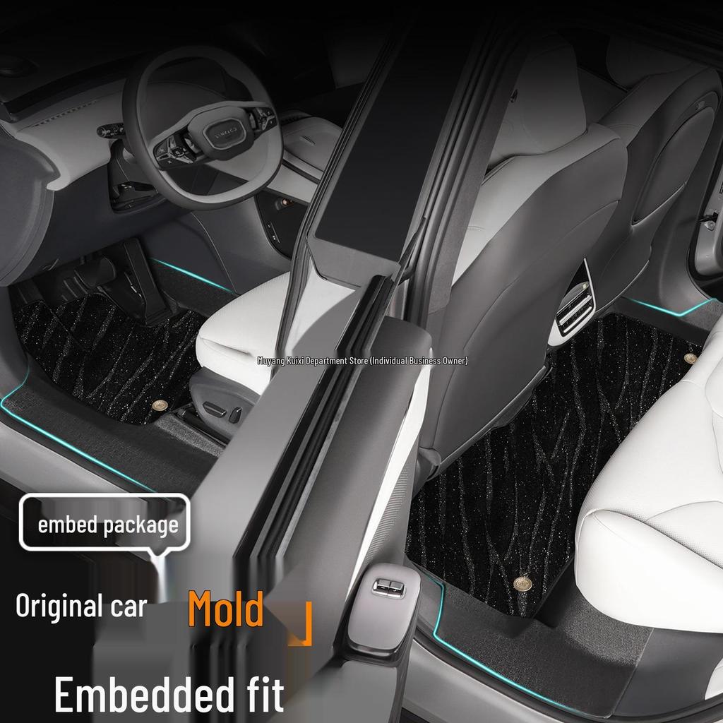 Lynk & Co 2025 10EMP TPE Всесезонные Коврики в Салон - Индивидуальные Аксессуары для Интерьера от Kui Xi
