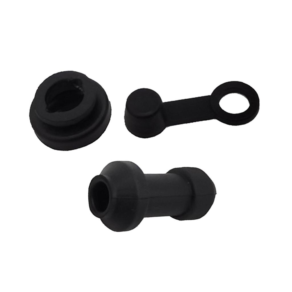 3шт мотоциклы скутер тормоза верхний нижний насос суппорт амортизаторы втулка резиновые водонепроницаемые