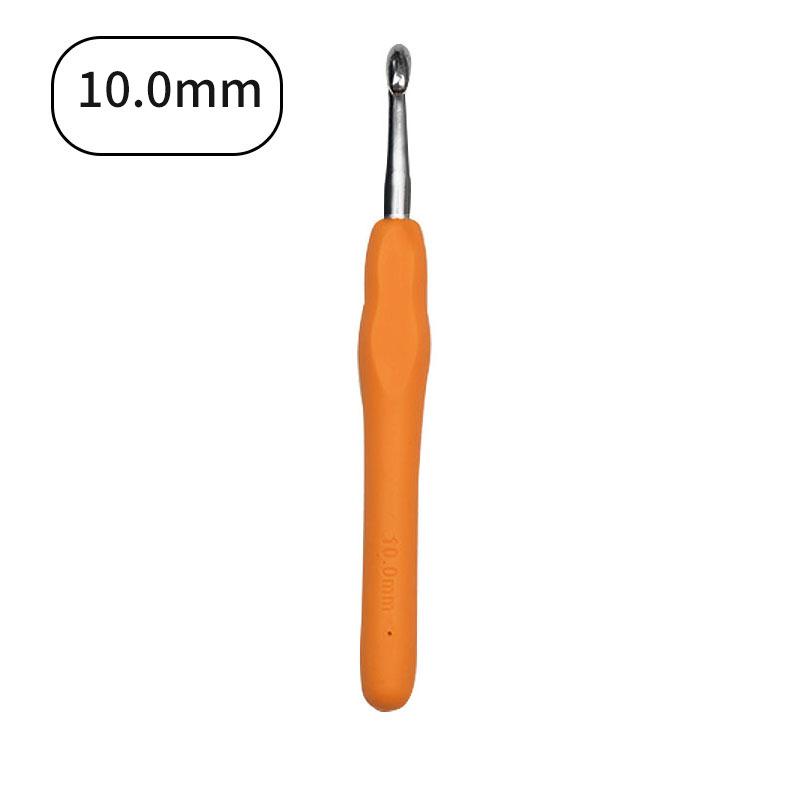 Soft Handle Crochet Hook Set for Sweater Knitting - Handmade Tools for Yarn Crafting
