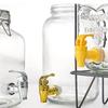 BPA Free Beverage Faucet Food Grade Electroplated Plastic Tap Valve for 5 Gallon Water Bucket Home Bar Drink Dispenser