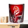 Japanese Edo Kiriko Cut Crystal Whiskey Glass Tumbler Handcrafted Decorative Drinking Cup