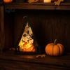 Seasonal Room Accent Halloween Night Light, Plastic LED Pumpkin Lamp for Festive Haunted House Decor Party Decor, Indoor Atmosphere Lighting Supplies