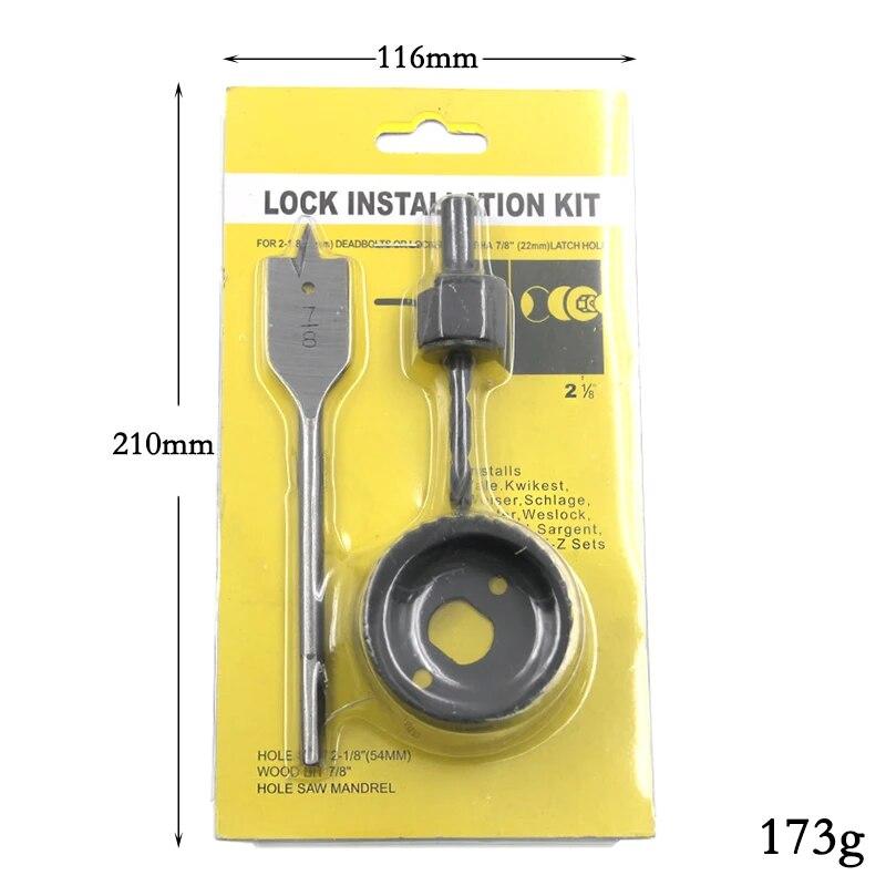 3 шт. Кольцевая пила, открывалка для отверстий в гипсокартоне 32-54 мм, инструмент для сверления потолка, набор из 6 шт. пузырьковых оболочек