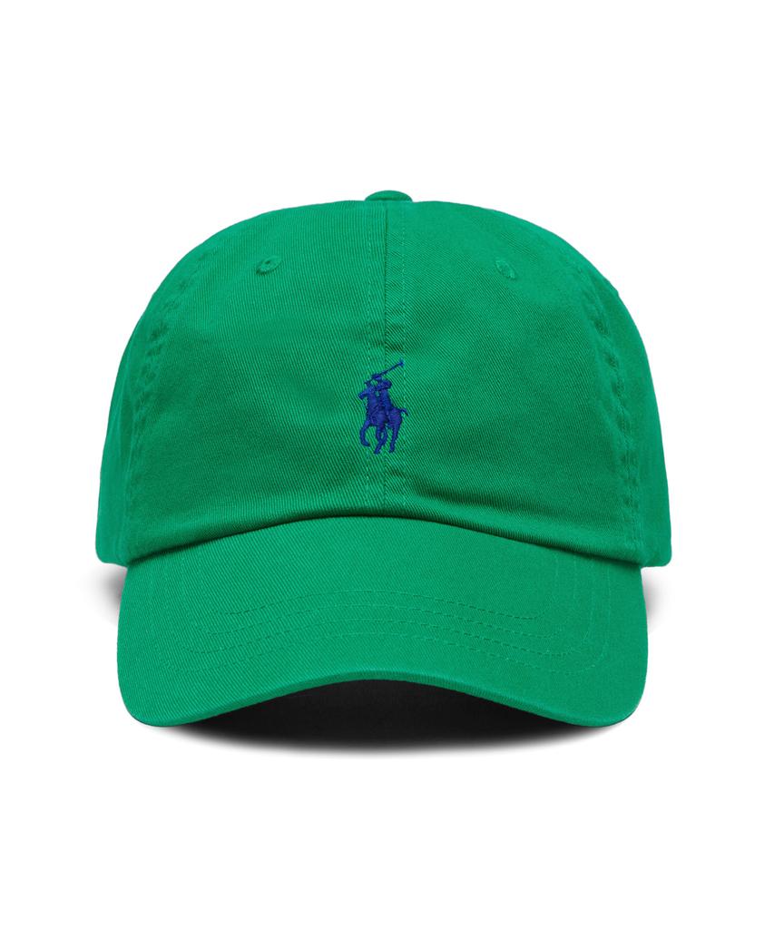 Кепка-бейсболка POLO RALPH LAUREN из хлопка Чино - Темно-зеленая