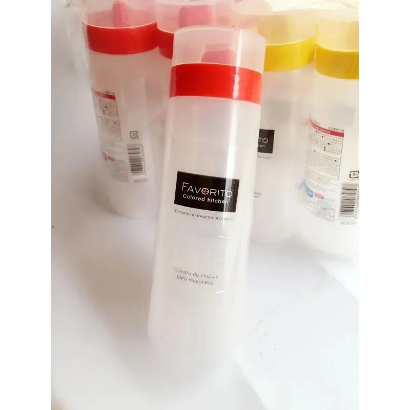 Салатная заправка Приправа Бутылка для соуса с крышкой на 4 отверстия Бутылка для салата Бутылка для соуса Масленка Дозатор соуса Гаджет