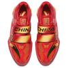 Anta Comfortable Non-Slip Durable Low-Top Weightlifting Shoes Men Shoes Red Gold 412440101-5