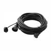 Light Accessories Outdoor Extension Approximately 10m Cable, 1500W, Long, Black, Waterproof, Resin, LSO-07