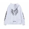 833 CHROME HEARTS Осень-Зима 2026 Новый Большой Размер Классический Стиль Логотип Молния Худи Толстовка, Подходит для Ношения Парами