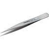 TRUSCO High Precision Stainless Steel Tweezers 110mm Tapered Small X 10 TSP-73 [Case Sold]