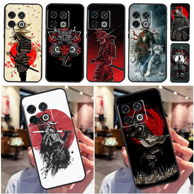 Samurai Japan Art Cover For OnePlus 13R 13 12 12R 11 10 Pro 8T 10T OnePlus Nord 4 CE 2 3 Lite N30 N10 N20 Case