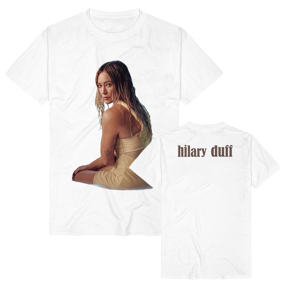 Hilary Duff Roommates Tee Short Sleeve Cotton Summer T-shirt Graphic Print Merch Tshirts Casual Fashion Soft Unisex Streetwear