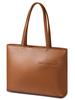 Tote Bag Shrink Leather Large Capacity with Smartphone Pocket Camel [Mura] Men's