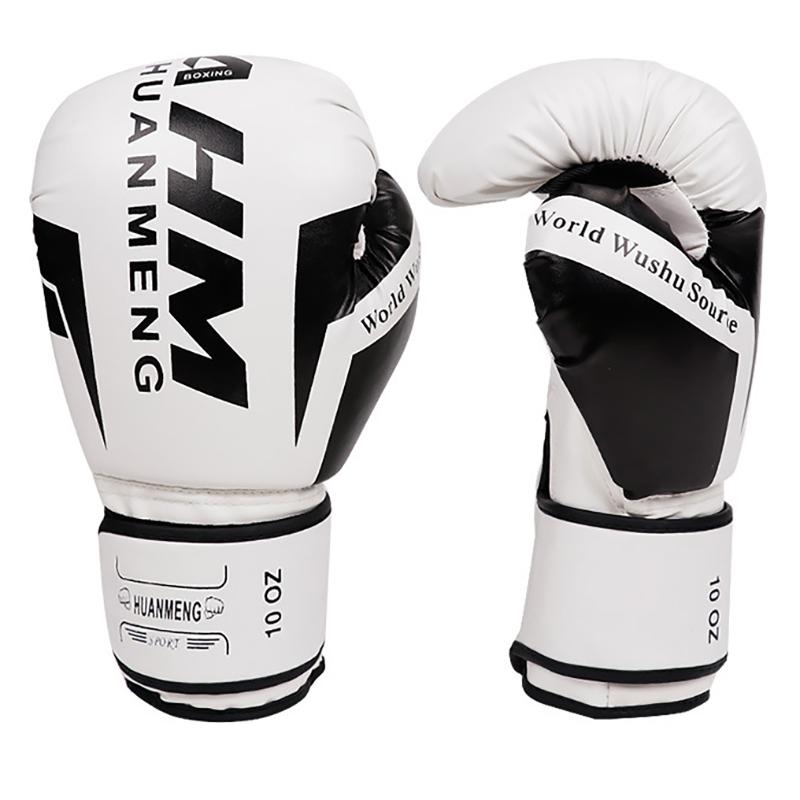 1 пара боксерских перчаток для взрослых, женщин и мужчин, боксерские перчатки Sanda, унисекс, боксерские тренировочные кожаные перчатки, спортивные защитные перчатки