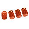 BBEY1 4pcs Car CNC Aluminum Tire Valve Air Port Stem Cover Caps For Opel Astra Accessories