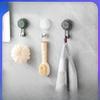 Rotating Suction Cup Hook Strong Non-drilling Hook Bathroom Seamless Wall-sticking Towel Hanging and Clothes Sticking Hook