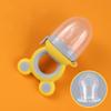 Baby Fruit Vegetable Food Bite Feeder Toddler Eat Extractor Pacifier Auxiliary Food Molars Gum Newborn Soonther Pacifiers