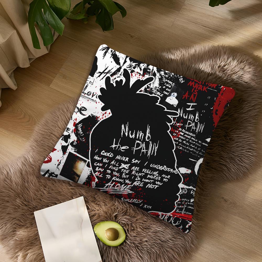 Подушка Singer X-XXXTentacionS Revenge 17 для гостиной, изголовья, офиса, спальни, дивана, для сна