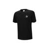 Classics Small Logo Tee Solid Color Crew Neck Sports Short Sleeve T-Shirt Men Tops Black 621944-01