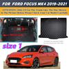 Индивидуальный коврик в багажник для Changan-Ford Focus MK4 2019 2020 2025, нескользящее дно, высокий борт