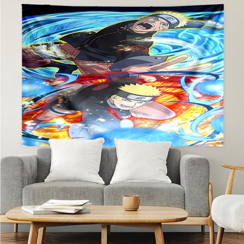 Ninja And Friends Collage Tapestry Hanging for Bedroom,Livingroom, Playroom,Decor Art Room Wall Tapestry Holiday and Birthday Gifts