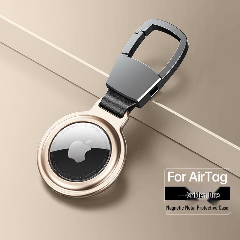 В наличии: Магнитный чехол-брелок из алюминиевого сплава для Apple AirTag