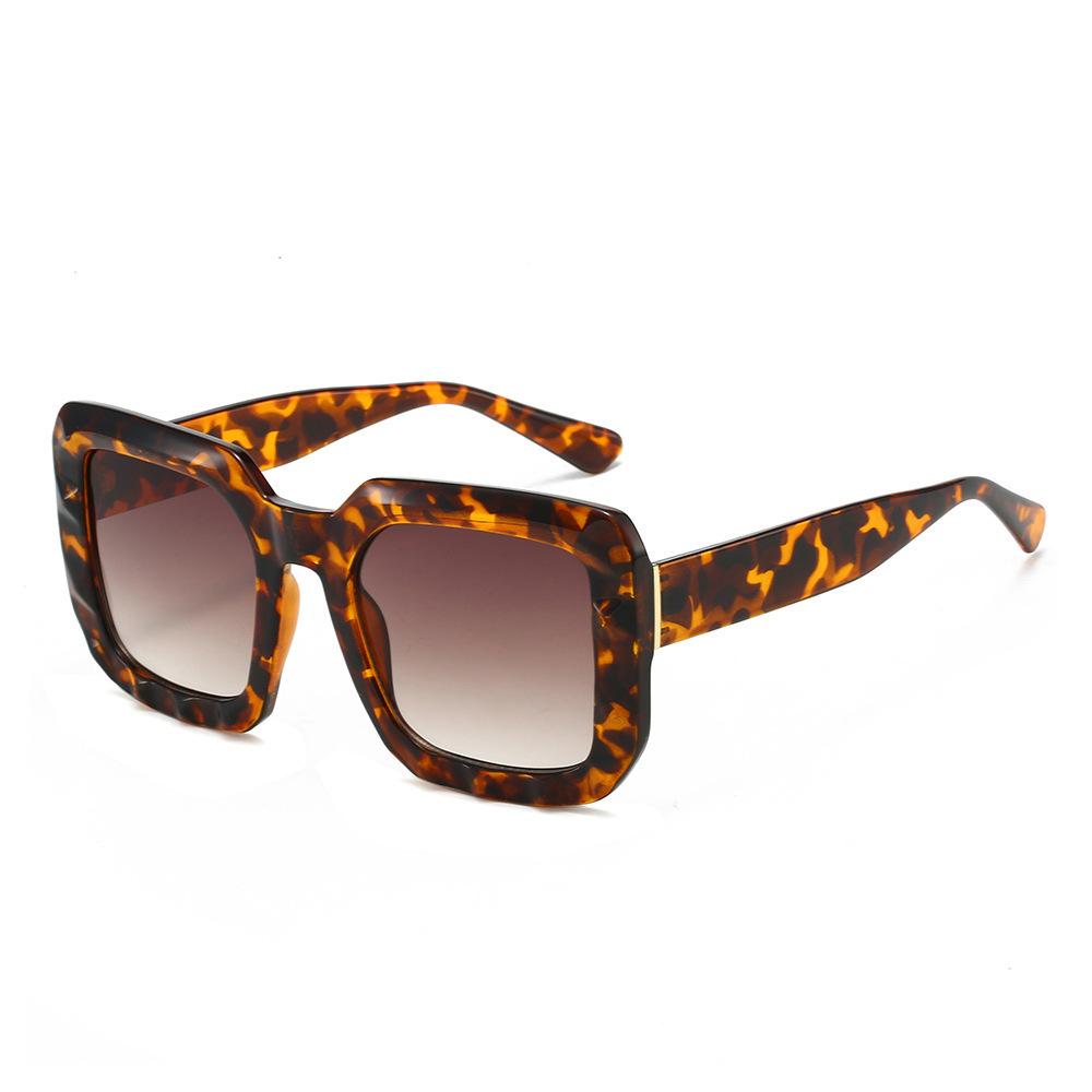 New square women's sunglasses European and American street shot women's sunglasses women's fashion sunglasses sunglasses