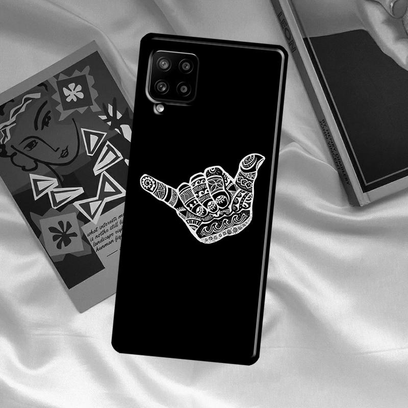 Чехол для серфинга Hang Loose Shaka для Samsung Galaxy A56 A36 A06 A13 A53 A32 A12 A22 A52 A35 A26 A16 A55 A15 A54 A34 A14