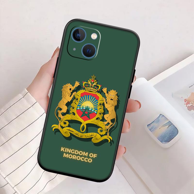 Morocco Flag Case for Motorola Edge 60 60s 70 G86 G56 G54 E14 G04S G45 G54 G64 S30 S50 X30 X40 X50 Pro Power