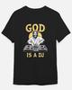 2026 Новый GOD Is My DJ Унисекс Одежда Футболка Хлопок Короткий Рукав Y2k Популярная Мода Рок Панк Стритвир Смешная Летняя Футболка