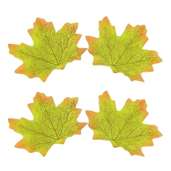 Искусственный осенний лист кленового фото реквизит для украшения дома, свадьбы и вечеринки