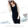 2025 Slim Fit Black Sling Dress - Large, Mid-Length, Early Spring/Summer